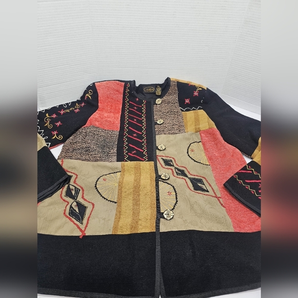 Colorful Patchwork Jacket - Picture 3 of 10